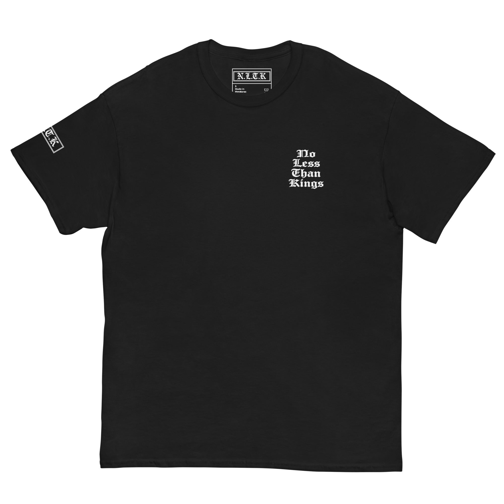 No Less Than Kings Excalibur T-Shirt (Black)